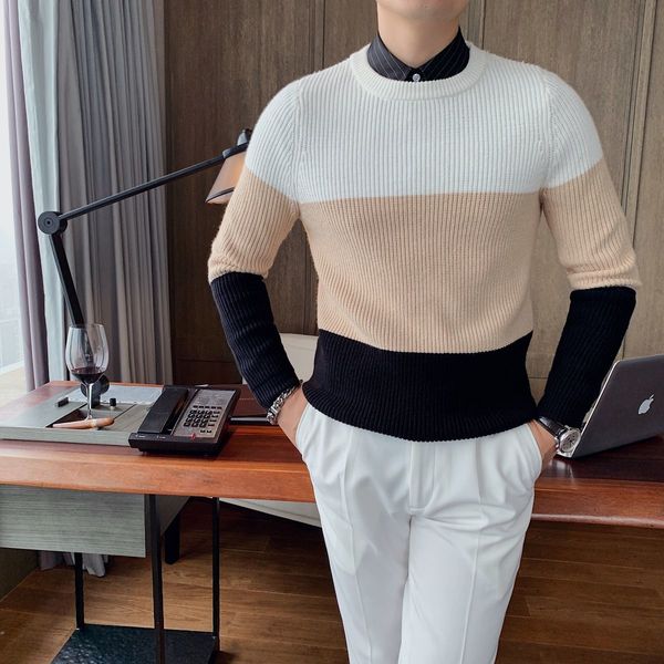 2020 male manner pulley erkek kazak multicolored autumn wide-spread striped pullover sweater around the casual neck jerseys fzvt, White;black
2020 male manner pulley erkek kazak multicolored autumn wide-spread striped pullover sweater around the casual neck jerseys fzvt, White;black
