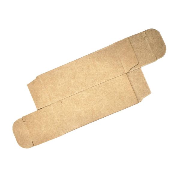 50pcs lot 2.4x2.4x7.8cm foldable kraft paper package box party small gifts papercard pack box cosmetic bottle storage carton box h bbyzgj