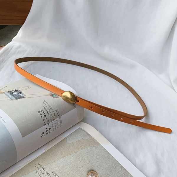 worn out oval smooth button pure cow thin belt women's decorative dress with skirt and versatile leather strap, Black;brown
worn out oval smooth button pure cow thin belt women's decorative dress with skirt and versatile leather strap, Black;brown