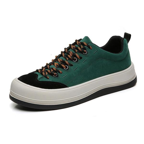 skreneds men platform leather sneakers thick bottom runners flat shoes male 2020 spring runway lace up casual shoes men, Black
skreneds men platform leather sneakers thick bottom runners flat shoes male 2020 spring runway lace up casual shoes men, Black