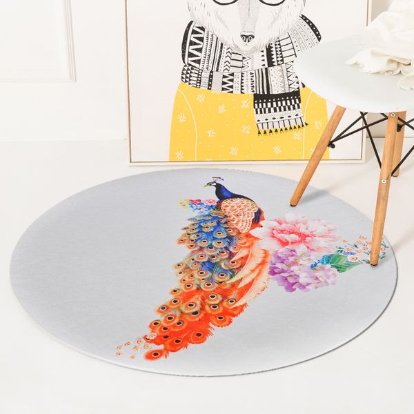 auspicious peacock round carpets for living room computer chair round mat area rug bedroom home floor mat decoration tapetes
auspicious peacock round carpets for living room computer chair round mat area rug bedroom home floor mat decoration tapetes