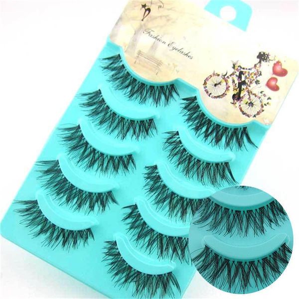 5 pairs new women lady natural soft black fake eye lashes handmade thick fake false eyelashes makeup tools
5 pairs new women lady natural soft black fake eye lashes handmade thick fake false eyelashes makeup tools