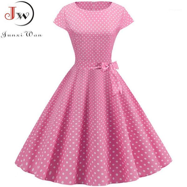 vintage dress women 2020 summer short sleeve elegant polka dot midi casual office party dress 50s 60s pin up rockabilly dresses1, White;black
vintage dress women 2020 summer short sleeve elegant polka dot midi casual office party dress 50s 60s pin up rockabilly dresses1, White;black