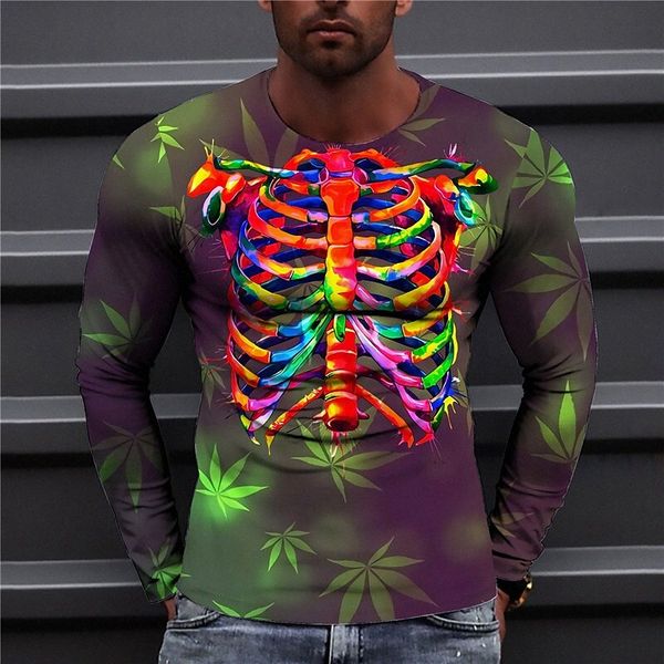 men's t shirt 3d print graphic prints skeleton leaves crew neck daily holiday print long sleeve casual designer big and tall green c8v, White;black
men's t shirt 3d print graphic prints skeleton leaves crew neck daily holiday print long sleeve casual designer big and tall green c8v, White;black