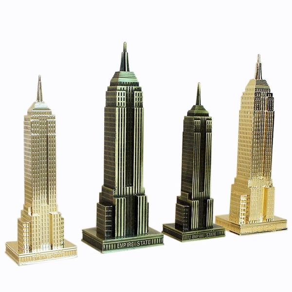 18cm / 22cm modern home decor new york empire state building metal architectural model statue home decoration accessories
18cm / 22cm modern home decor new york empire state building metal architectural model statue home decoration accessories