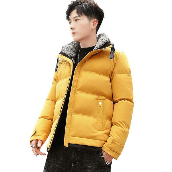 workwear cotton men's lamb collar trend cotton jacket handsome casual short jacket winter casual street slim 2020 new, Black
workwear cotton men's lamb collar trend cotton jacket handsome casual short jacket winter casual street slim 2020 new, Black