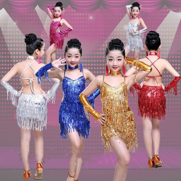 latin dresses for girls competition sequin tassel latin dance dresses girls dancing dress for singer costume1, Black;red
latin dresses for girls competition sequin tassel latin dance dresses girls dancing dress for singer costume1, Black;red