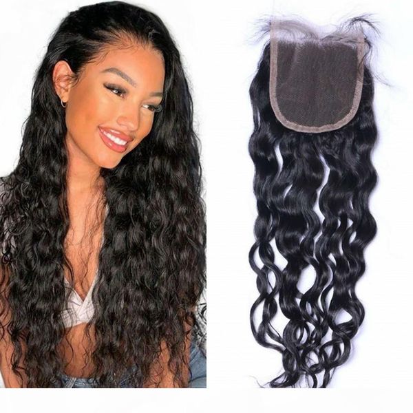 malaysian virgin hair water wave closure natural color human hair 4*4 lace closures bleached knots, Black;brown
malaysian virgin hair water wave closure natural color human hair 4*4 lace closures bleached knots, Black;brown