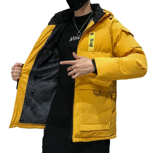 men's down & parkas 2021 winter plus size thick warm fleece parka coat men hooded windbreaker casual jacket 6xl 7xl 8xl, Black
men's down & parkas 2021 winter plus size thick warm fleece parka coat men hooded windbreaker casual jacket 6xl 7xl 8xl, Black