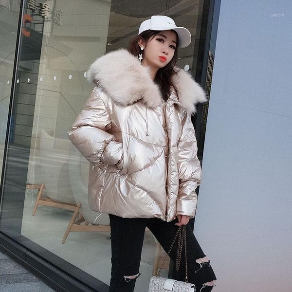 real fur coat natural fur collar winter jacket 90% white duck down short parka thick loose coat clothing length hooded style1, Black
real fur coat natural fur collar winter jacket 90% white duck down short parka thick loose coat clothing length hooded style1, Black