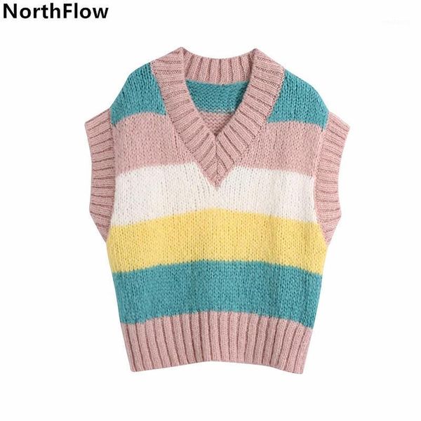 northflow 2021 vest sweaters women panelled v-neck striped pull femme sweaters women 1, Black;white
northflow 2021 vest sweaters women panelled v-neck striped pull femme sweaters women 1, Black;white