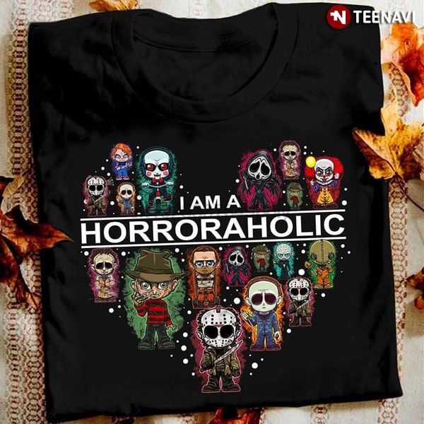 i am a horroraholic t-shirt(1) sport hooded sweatshirt hoodie