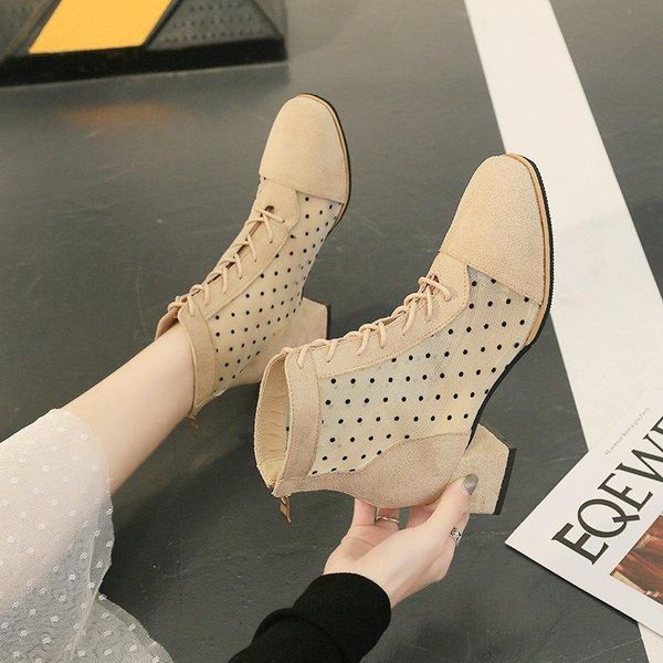 women's boots net boots square toe high heel zipper black lace-up square heel short booties ladies zapatos de mujer
women's boots net boots square toe high heel zipper black lace-up square heel short booties ladies zapatos de mujer