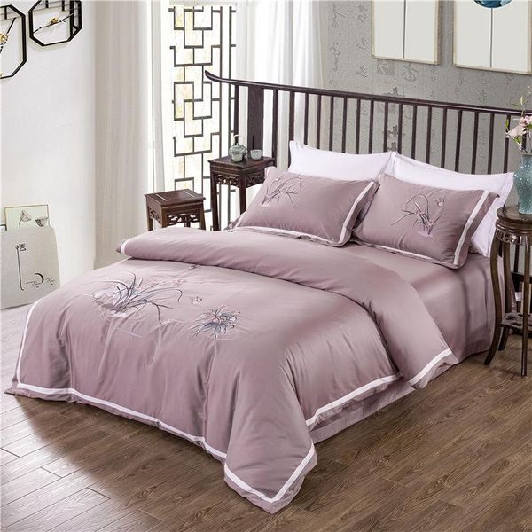 60s long stapled cotton china classic style 4pcs bed set duvet cover bed sheet pillowcases embroidery solid orchid king
60s long stapled cotton china classic style 4pcs bed set duvet cover bed sheet pillowcases embroidery solid orchid king