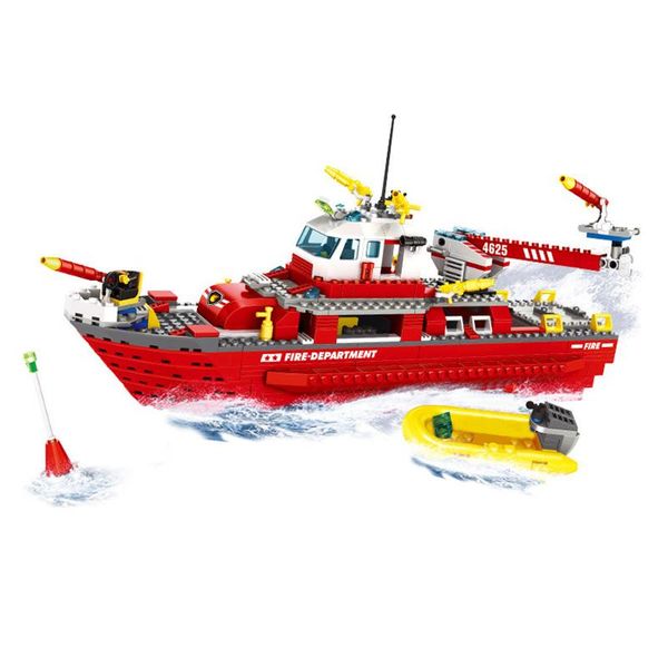 wange 555pcs fire-fighting vessel model building blocks compatible city firemen figure fire boat educational bricks child toys wmtrqv
wange 555pcs fire-fighting vessel model building blocks compatible city firemen figure fire boat educational bricks child toys wmtrqv