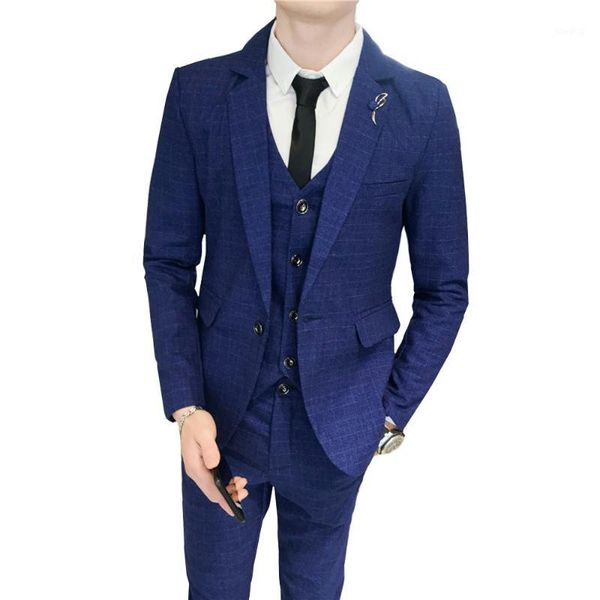 mens wedding party suits plaid man dress suit 2019 business classic blazer jacket 3 pieces (jacket+vest+pants) set suit1, White;black
mens wedding party suits plaid man dress suit 2019 business classic blazer jacket 3 pieces (jacket+vest+pants) set suit1, White;black