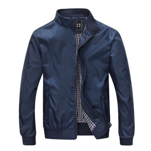big size 4xl 5xl mens spring summer jackets casual thin male windbreakers college bomber black windcheater hommes varsity jacket 1027, Black;brown
big size 4xl 5xl mens spring summer jackets casual thin male windbreakers college bomber black windcheater hommes varsity jacket 1027, Black;brown