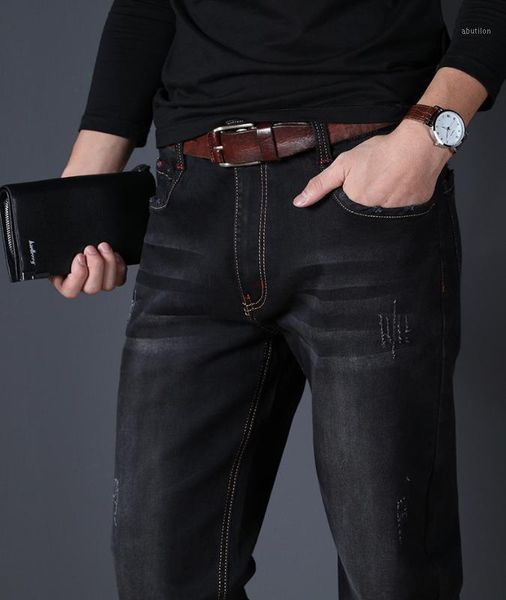 men's jeans js768j-2021 summer men's straight fit large mid waist elastic simple business pants1, Blue
men's jeans js768j-2021 summer men's straight fit large mid waist elastic simple business pants1, Blue