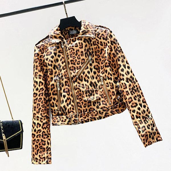 2019 women leopard motorcycle faux leather jackets zipper ladies basic jackets sashes long sleeve outwear autumn biker coat py761, Black
2019 women leopard motorcycle faux leather jackets zipper ladies basic jackets sashes long sleeve outwear autumn biker coat py761, Black