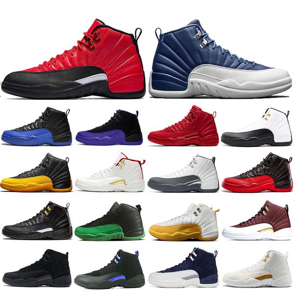 indigo 12 12s mens basketball shoes university-gold bulls flu game gym red 12s reverse taxi dark concord sports trainers sneakers shoes 7-13, White;red
indigo 12 12s mens basketball shoes university-gold bulls flu game gym red 12s reverse taxi dark concord sports trainers sneakers shoes 7-13, White;red