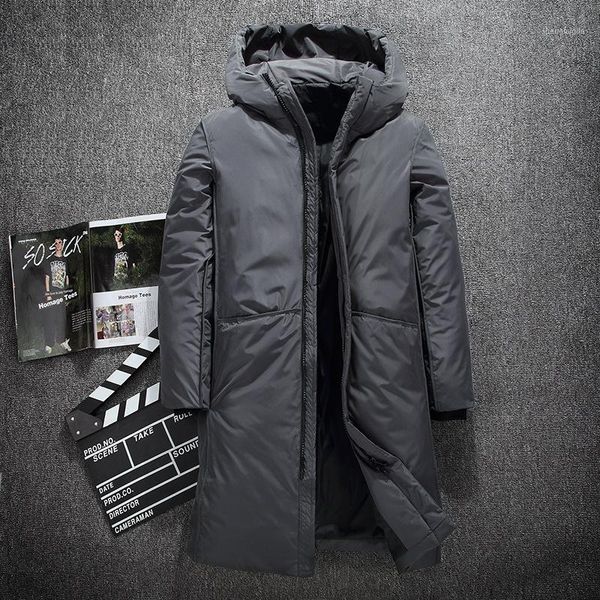 men coat warm thick winter down jacket men fashion brand clothing x-long male white duck down coat size m-3xl1, Black
men coat warm thick winter down jacket men fashion brand clothing x-long male white duck down coat size m-3xl1, Black