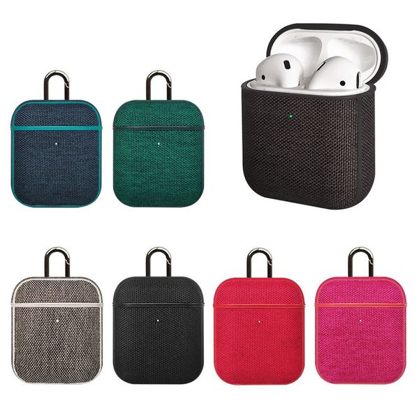 canvas cloth earphone case for airpods reserved charging hole retro bluetooth earphone case for airpods 2 full protective cover
canvas cloth earphone case for airpods reserved charging hole retro bluetooth earphone case for airpods 2 full protective cover