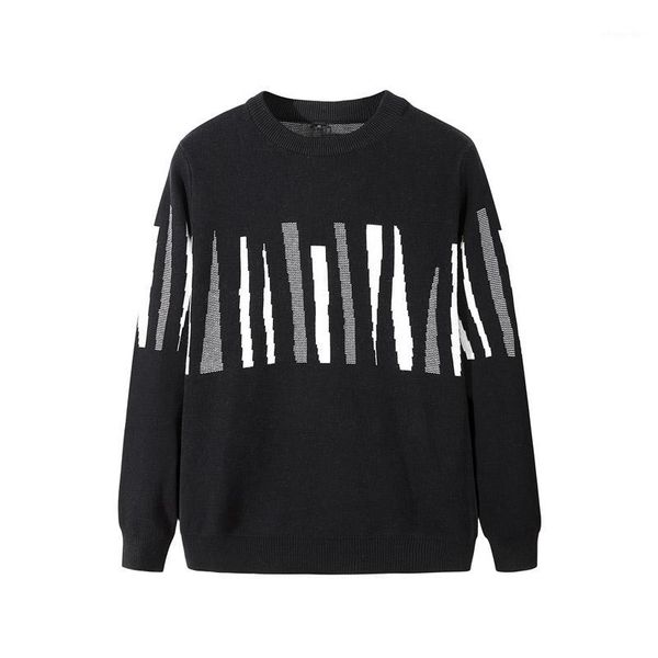 mens casual sweater clothes cotton striped pattern pullover knitted sweaters coats for men oversize 2020 autumn pull homme new1, White;black
mens casual sweater clothes cotton striped pattern pullover knitted sweaters coats for men oversize 2020 autumn pull homme new1, White;black