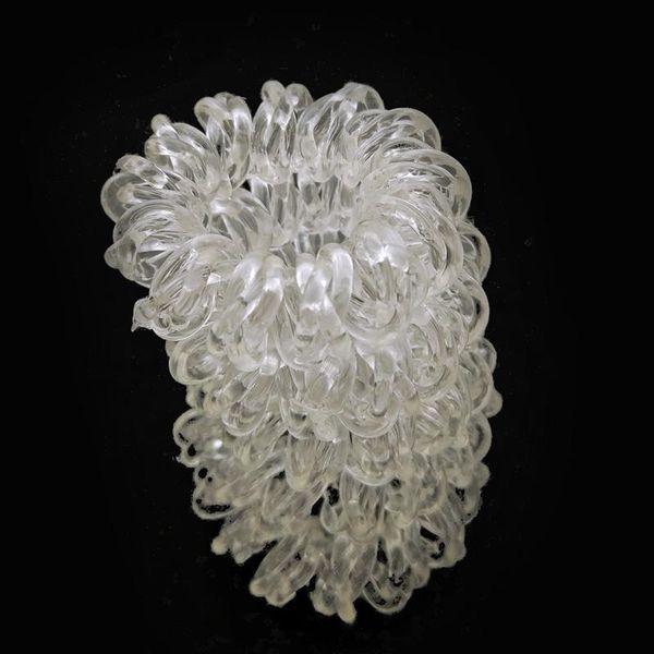 wholesale 5 pcs 3.5 cm transparent braided hair bands elastic rubber telephone wire ties plastic rope accessory bbydtk bdehome, Silver 
wholesale 5 pcs 3.5 cm transparent braided hair bands elastic rubber telephone wire ties plastic rope accessory bbydtk bdehome, Silver