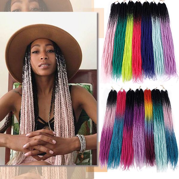 ombre twist braiding senegalese twist synthetic hair 10 the root100 gram crochet hair braids, Black
ombre twist braiding senegalese twist synthetic hair 10 the root100 gram crochet hair braids, Black