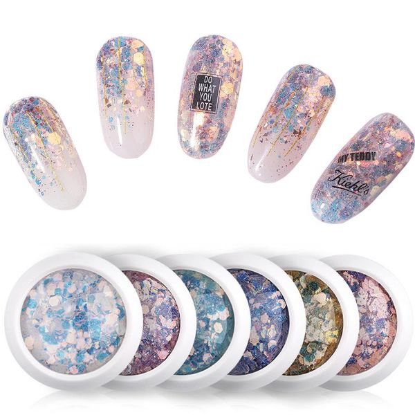nail glitter mixed color sparkly 3d ultrathin sequins flakes pigment dust decorations manicure art decoration accessories, Silver;gold
nail glitter mixed color sparkly 3d ultrathin sequins flakes pigment dust decorations manicure art decoration accessories, Silver;gold