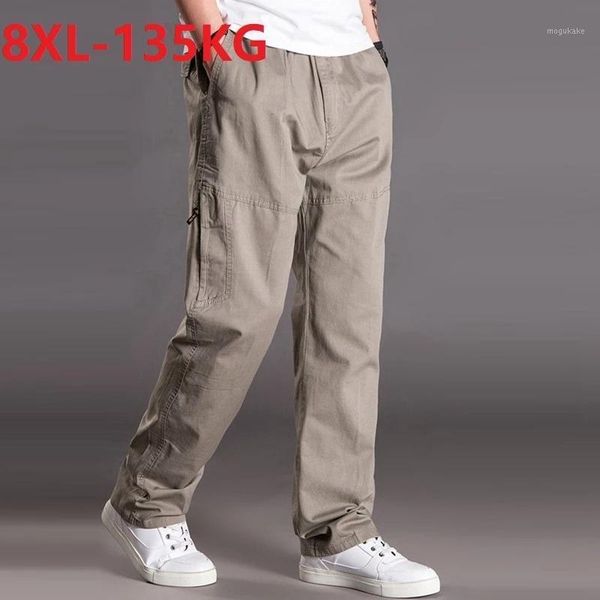 size 8xl 135kg spring summer cargo pants men safari style loose pants pockets zipper out door straight big1, Black
size 8xl 135kg spring summer cargo pants men safari style loose pants pockets zipper out door straight big1, Black