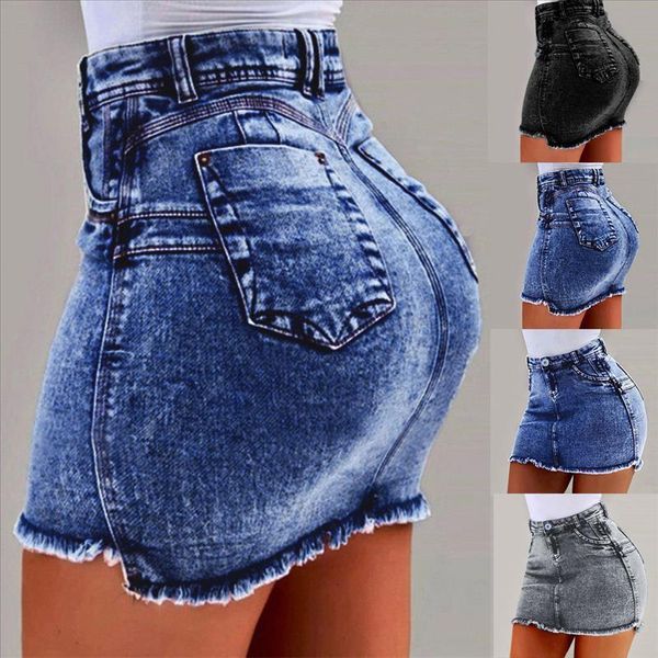 women denim pencil mini skirts high waist pencil jeans short skirts women 2019 summer fashion pocket skirt female d#, Black
women denim pencil mini skirts high waist pencil jeans short skirts women 2019 summer fashion pocket skirt female d#, Black