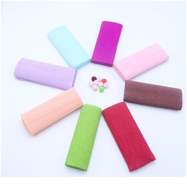 15*250cm multicolor wrinkles paper rolls creping paper streamers diy flower decotration romc wedding party de bbygwz
15*250cm multicolor wrinkles paper rolls creping paper streamers diy flower decotration romc wedding party de bbygwz