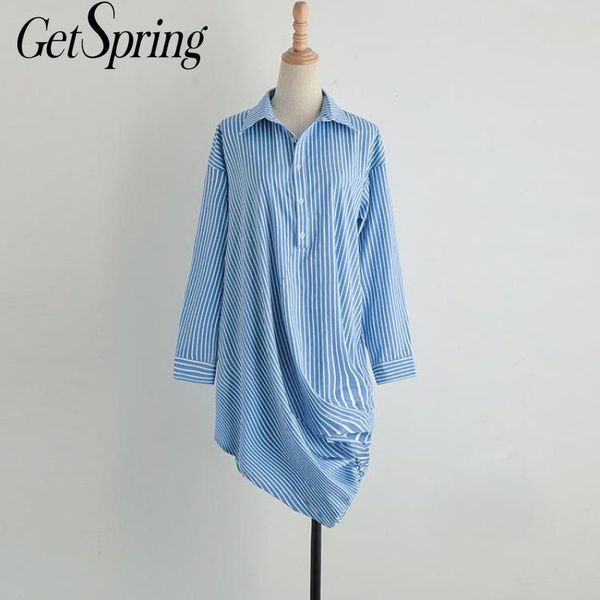 getspring women blouse blue striped women shirts long sleeve loose long shirt asymmetry hem ladies irregular new, White
getspring women blouse blue striped women shirts long sleeve loose long shirt asymmetry hem ladies irregular new, White