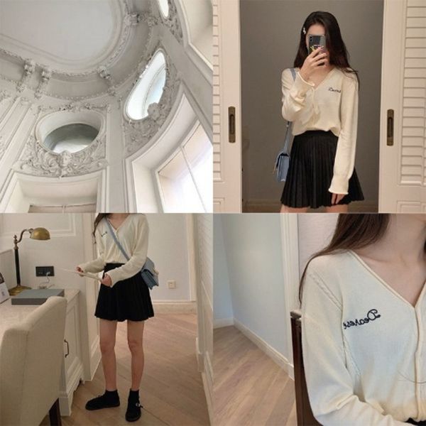gctmd spring and summer 2020 new new net red short knitted cardigan spring and s 2020 korean korean embroidery embroiderynet red embroidery, White;black
gctmd spring and summer 2020 new new net red short knitted cardigan spring and s 2020 korean korean embroidery embroiderynet red embroidery, White;black
