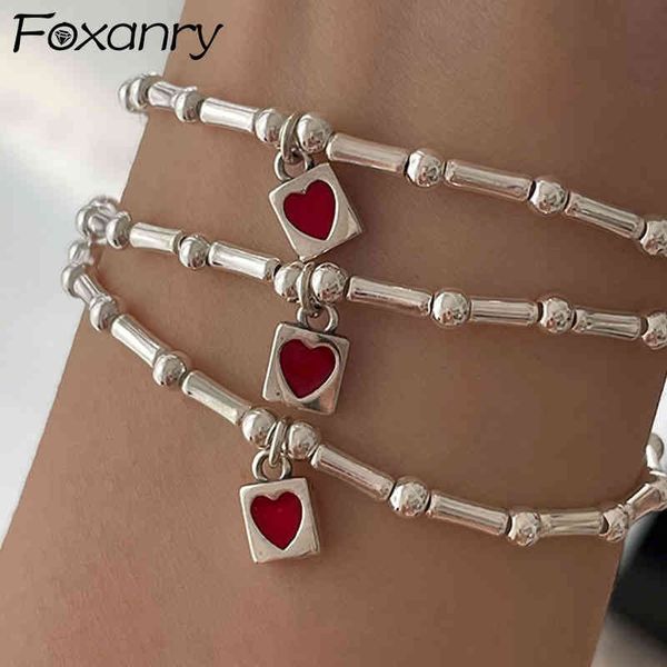 foxanry 925 sterling silver bracelets for women trendy elegant creative bamboo joint design love heart bangles party jewelry, Golden;silver
foxanry 925 sterling silver bracelets for women trendy elegant creative bamboo joint design love heart bangles party jewelry, Golden;silver