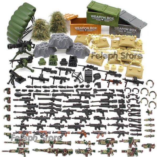 153pcs sandbag ноутбуков доспех camouflag строительные блоки модель кирпичи военные армии спецназ оружие команда set moc аксессуары diy игру
153pcs sandbag ноутбуков доспех camouflag строительные блоки модель кирпичи военные армии спецназ оружие команда set moc аксессуары diy игру