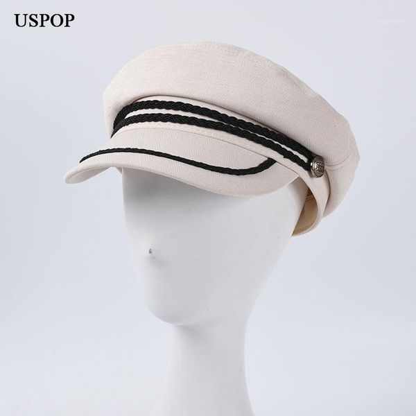 USPOP New newsboy caos flat visor caps women cotton spring hats vintage octagonal hat1, Blue;gray
USPOP New newsboy caos flat visor caps women cotton spring hats vintage octagonal hat1, Blue;gray