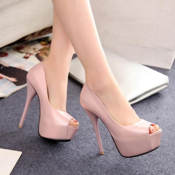 dress shoes brand platform woman peep toe 14cm high heels pumps nude women fashion wedding bridal1, Black
dress shoes brand platform woman peep toe 14cm high heels pumps nude women fashion wedding bridal1, Black
