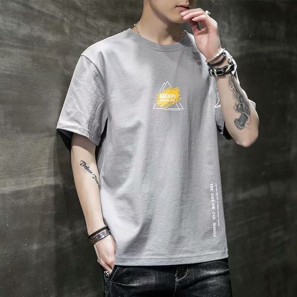 summer new round neck short korean slim half sleeve t-shirt casual fashion men's top, White;black
summer new round neck short korean slim half sleeve t-shirt casual fashion men's top, White;black