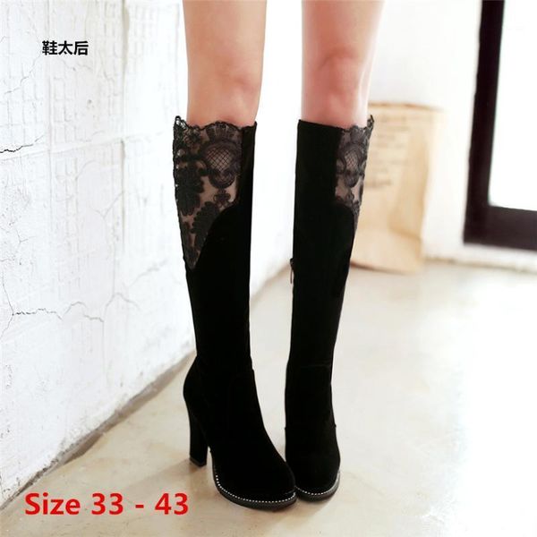 boots high heel women knee heels autumn woman shoes winter long small big size 33 - 431, Black
boots high heel women knee heels autumn woman shoes winter long small big size 33 - 431, Black