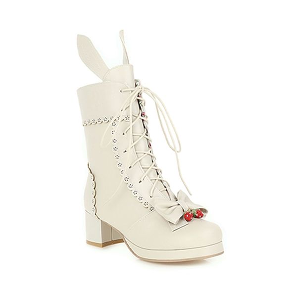 2021 the new style party comfortable toe of round foot fashion ears laced-up middle bow with thick heel riding boots women's shoes fpqp, Black
2021 the new style party comfortable toe of round foot fashion ears laced-up middle bow with thick heel riding boots women's shoes fpqp, Black