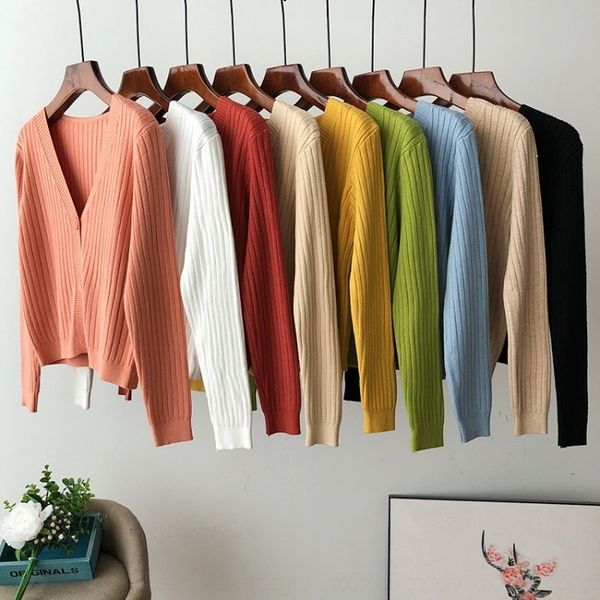 8dv4k thick short knitted cardigan coat new soft coat sweater korean waxy pit stripe breasted single sweater woman smmr5, White;black
8dv4k thick short knitted cardigan coat new soft coat sweater korean waxy pit stripe breasted single sweater woman smmr5, White;black