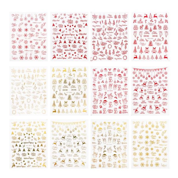 12 sheets nail decal chic unique adorable nail decor paste manicure decals for ladies decoration women, Black
12 sheets nail decal chic unique adorable nail decor paste manicure decals for ladies decoration women, Black