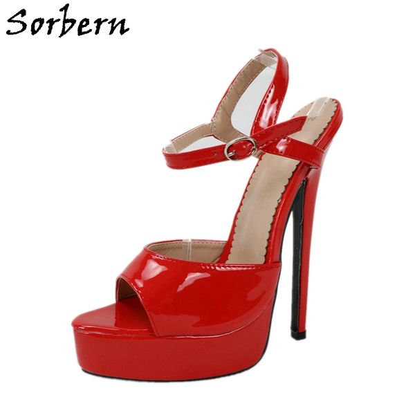 sorbern 18cm plus size women sandals platform party shoes buckle strap ankle strap summer party dress shoes woman, Black
sorbern 18cm plus size women sandals platform party shoes buckle strap ankle strap summer party dress shoes woman, Black