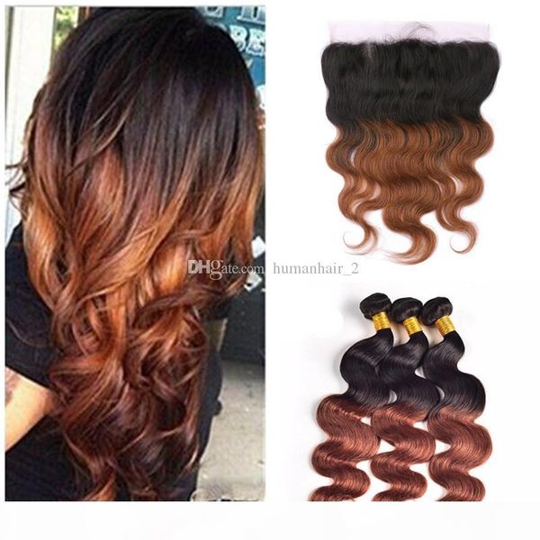 1b 30 two tone human hair with lace frontal ombre brazilian virgin hair with lace frontal closure brown human hair weaves, Black;brown
1b 30 two tone human hair with lace frontal ombre brazilian virgin hair with lace frontal closure brown human hair weaves, Black;brown
