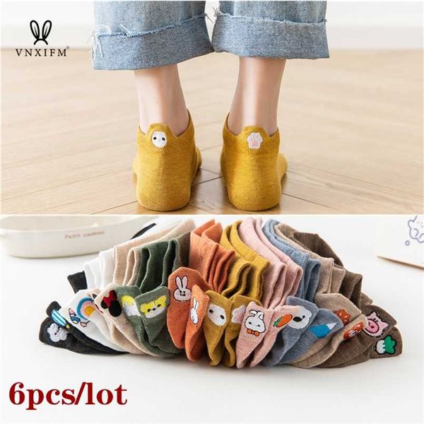 spring 6 pairs of cute trendy socks female cartoon heel embroidery pure cotton women's socks casual sports funny ankle socks set 211221, Black;white 
spring 6 pairs of cute trendy socks female cartoon heel embroidery pure cotton women's socks casual sports funny ankle socks set 211221, Black;white