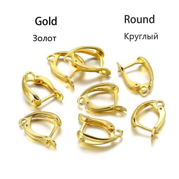 6 12pcs lot gold color french earring hooks lever back open loop setting for diy earring clips clasp jewelry making accessories h bbyiiy, White
6 12pcs lot gold color french earring hooks lever back open loop setting for diy earring clips clasp jewelry making accessories h bbyiiy, White