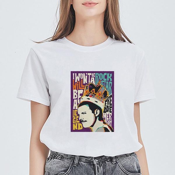 2020 cotton t shirts fashion women streetwear cool queen rock singer female t-shirts freddie mercury printed women, White
2020 cotton t shirts fashion women streetwear cool queen rock singer female t-shirts freddie mercury printed women, White