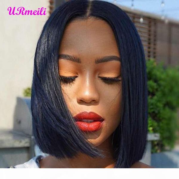 short human hair lace front bob wigs for black women brazilian virgin hair bob lace front wigs pre plucked hairline bleached knots urmeili, Black;brown
short human hair lace front bob wigs for black women brazilian virgin hair bob lace front wigs pre plucked hairline bleached knots urmeili, Black;brown